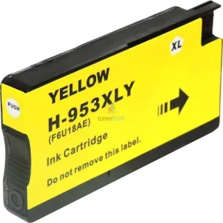 HP 953 XL / F6U18AE HP szám 953 XL Y Yellow - sárga patron chippel - 20 ml