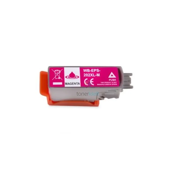 Epson 202XL / 202 XL C13T02H34010 M Magenta - piros patron chippel - 12 ml