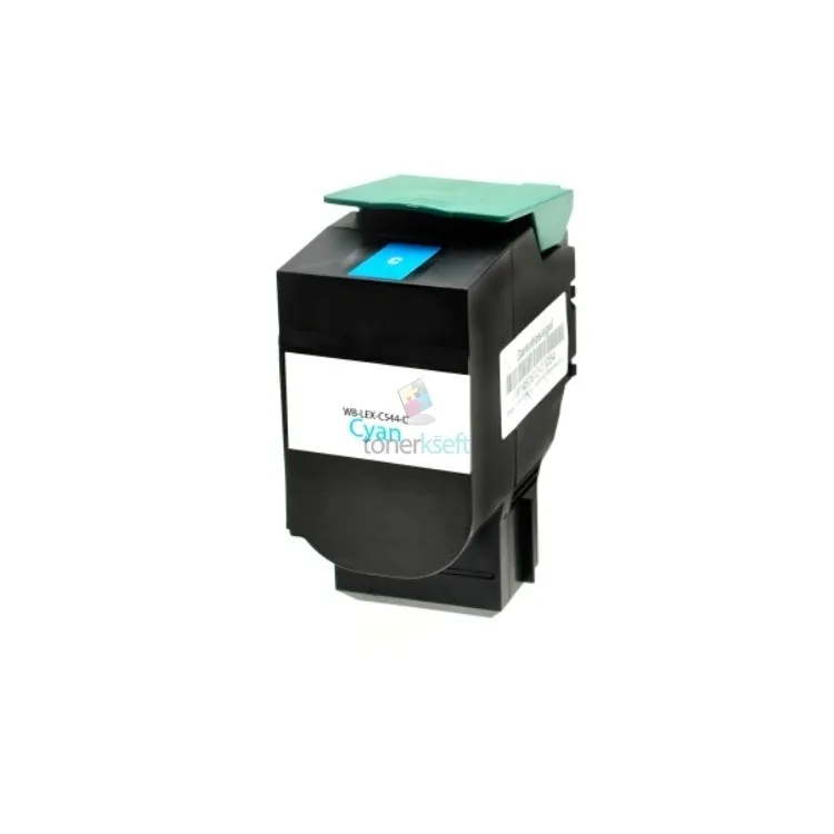 Lexmark C544X1CG / C544X2CG - C544 / X544 C Cyan - kék toner chippel - 4.000 oldal