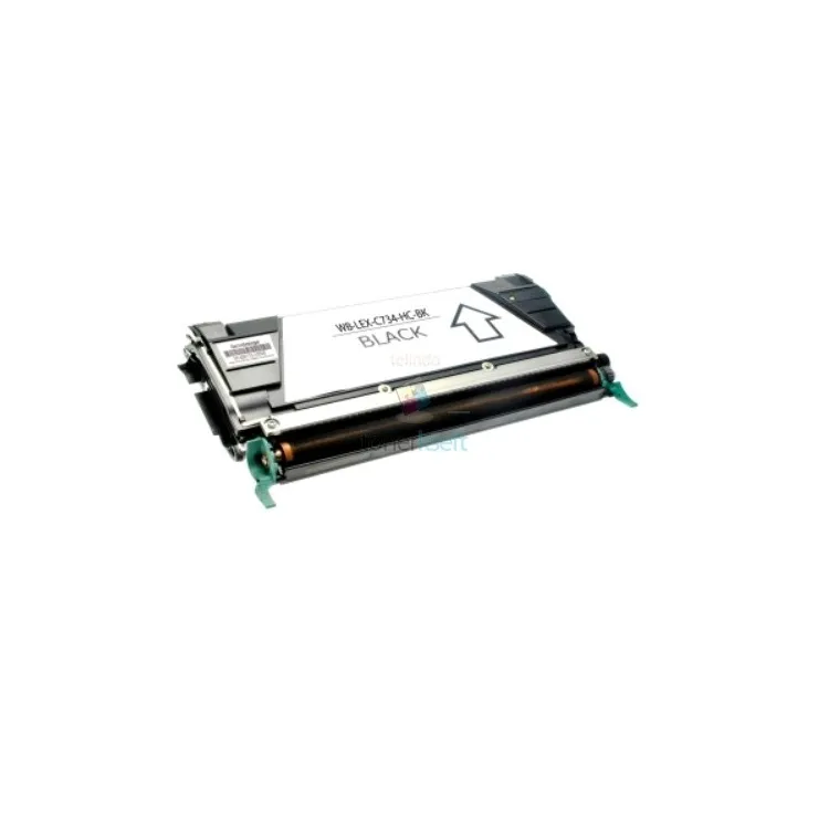 Lexmark C734A1KG  / C734A2KG - C734 BK Black - fekete toner chippel - 8.000 oldal