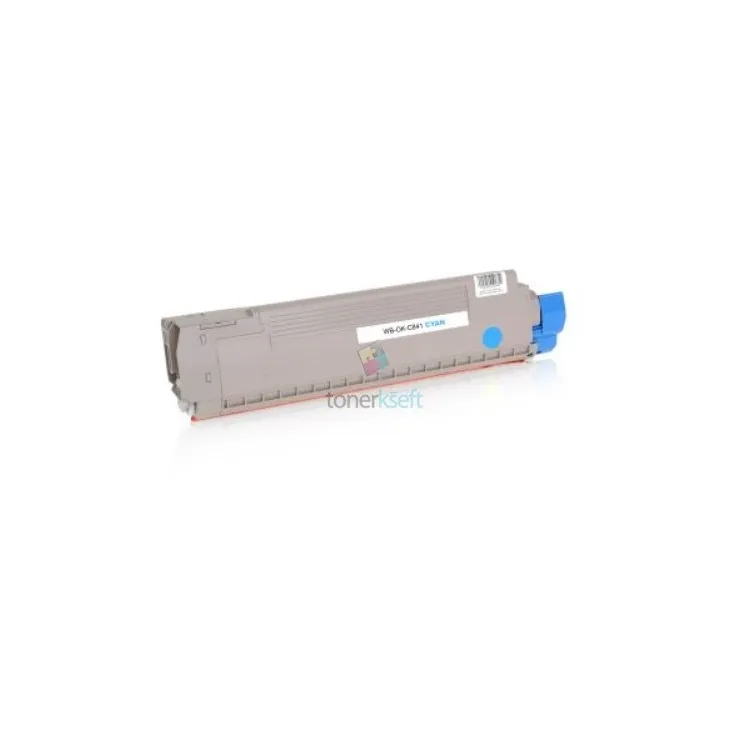 OKI 44844507 C841 C Cyan - kék toner chippel - 10.000 oldal