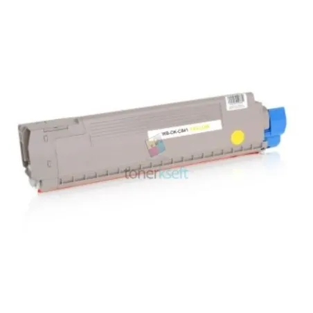 OKI 44844505 C841 Y Yellow - sárga toner chippel - 10.000 oldal