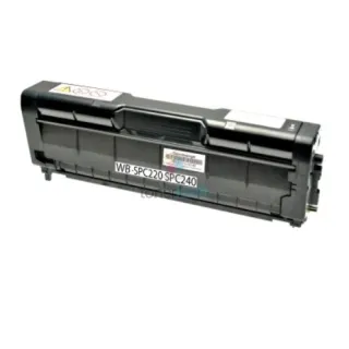 Ricoh Aficio SP C220 / C240 406094 BK Black - fekete toner chippel - 2.000 oldal