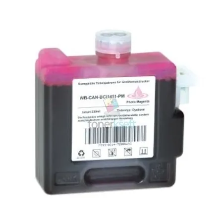 Canon BCI-1411PM / BCI1411PM 7579A001 PM Photo Magenta - foto piros patron chippel - 330 ml