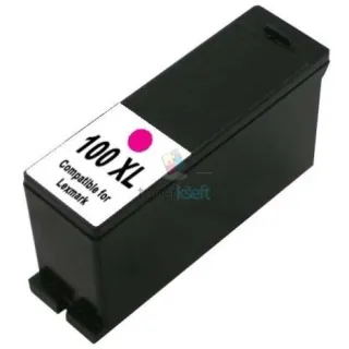 Lexmark 100 XL / 100XL 14N1070E M Magenta - piros patron chippel -16 ml