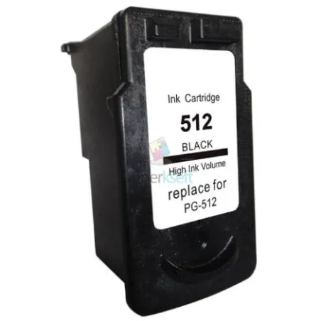 Canon PG-512 / PG512 BK Black - fekete patron chippel - 16 ml