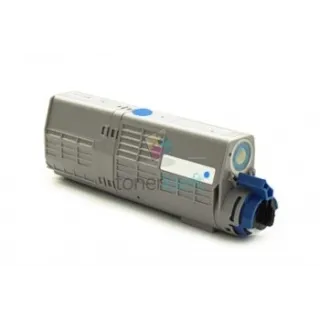 OKI 46490607 C532 / MC563 C Cyan - kék toner chippel - 6.000 oldal