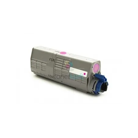 OKI 46490606 C532 / MC563 M Magenta - piros toner chippel - 6.000 oldal