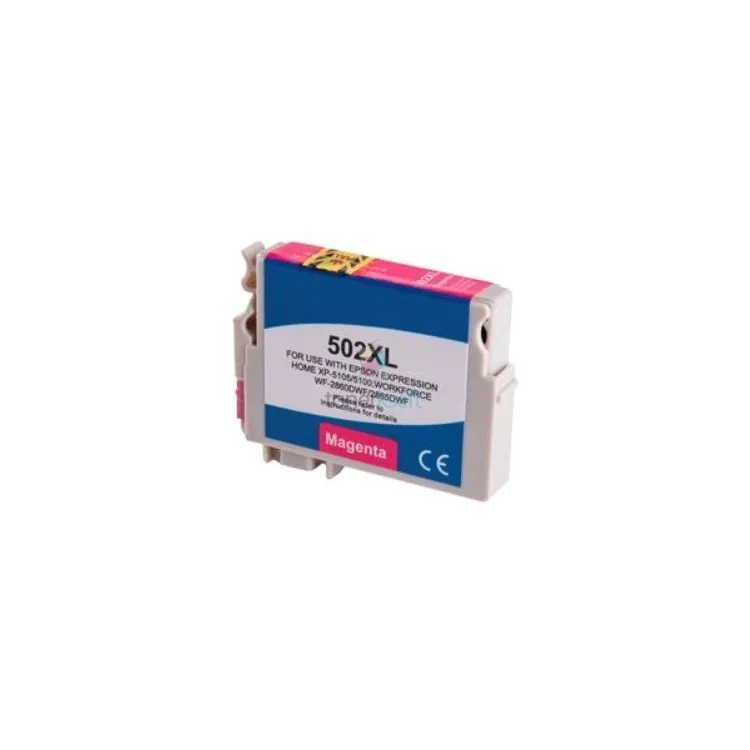 Epson 502XL / 502 XL C13T02W34010 M Magenta - piros patron chippel - 14 ml